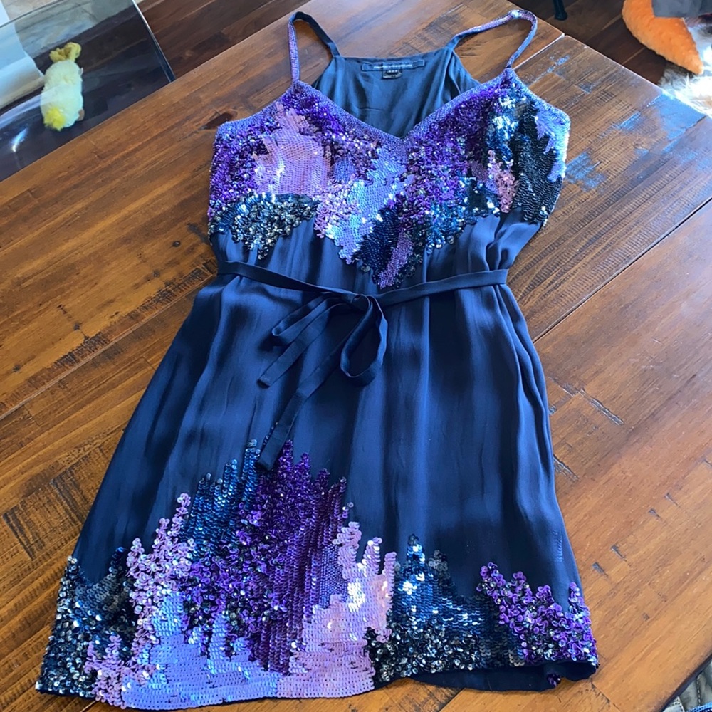 French Connection Beaded Dress